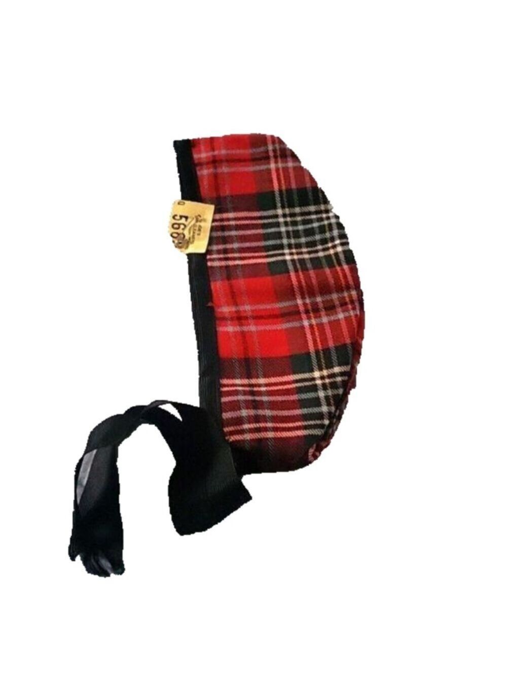 Vintage little girls plaid hat circa 1948